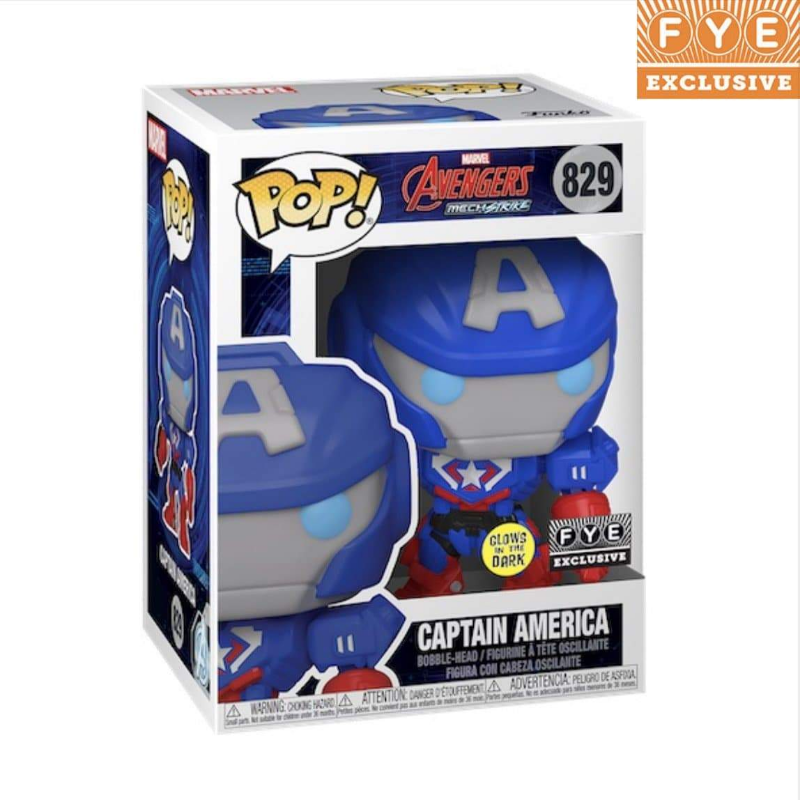 Captain America GITD FYE Exclusive