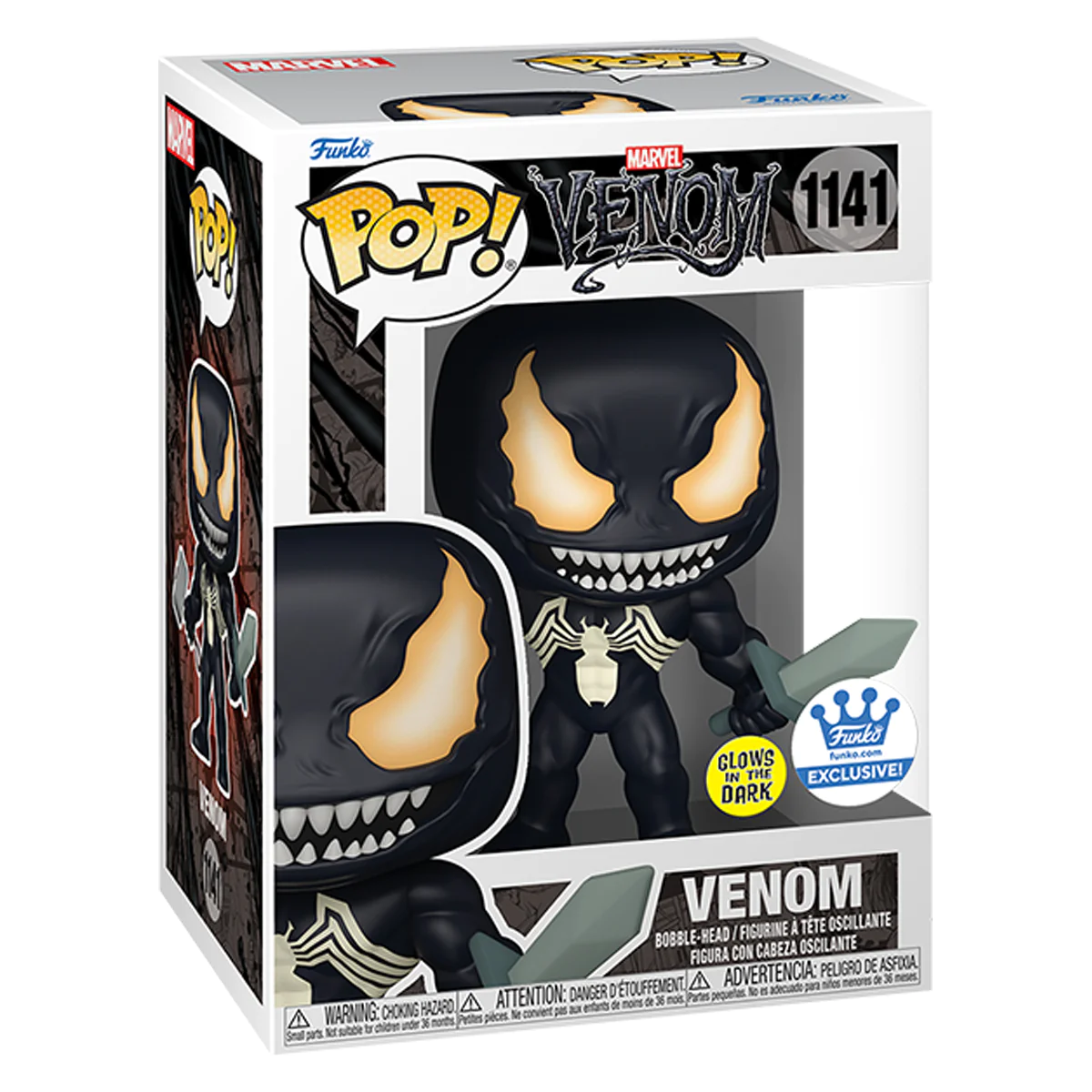 Venom Funko Shop Exclusive GITD