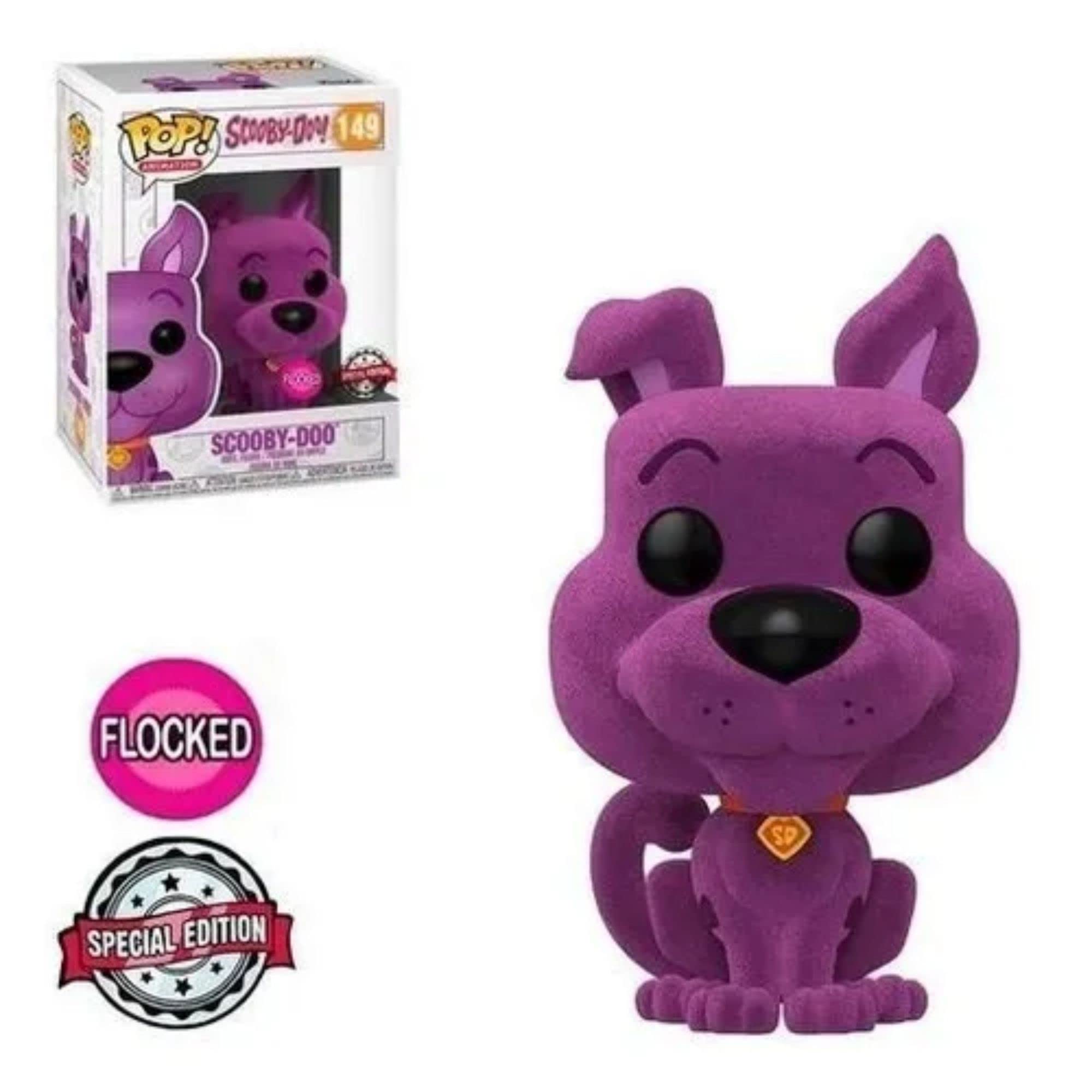 Funko Pop Scooby Purple Flocked Exclusive