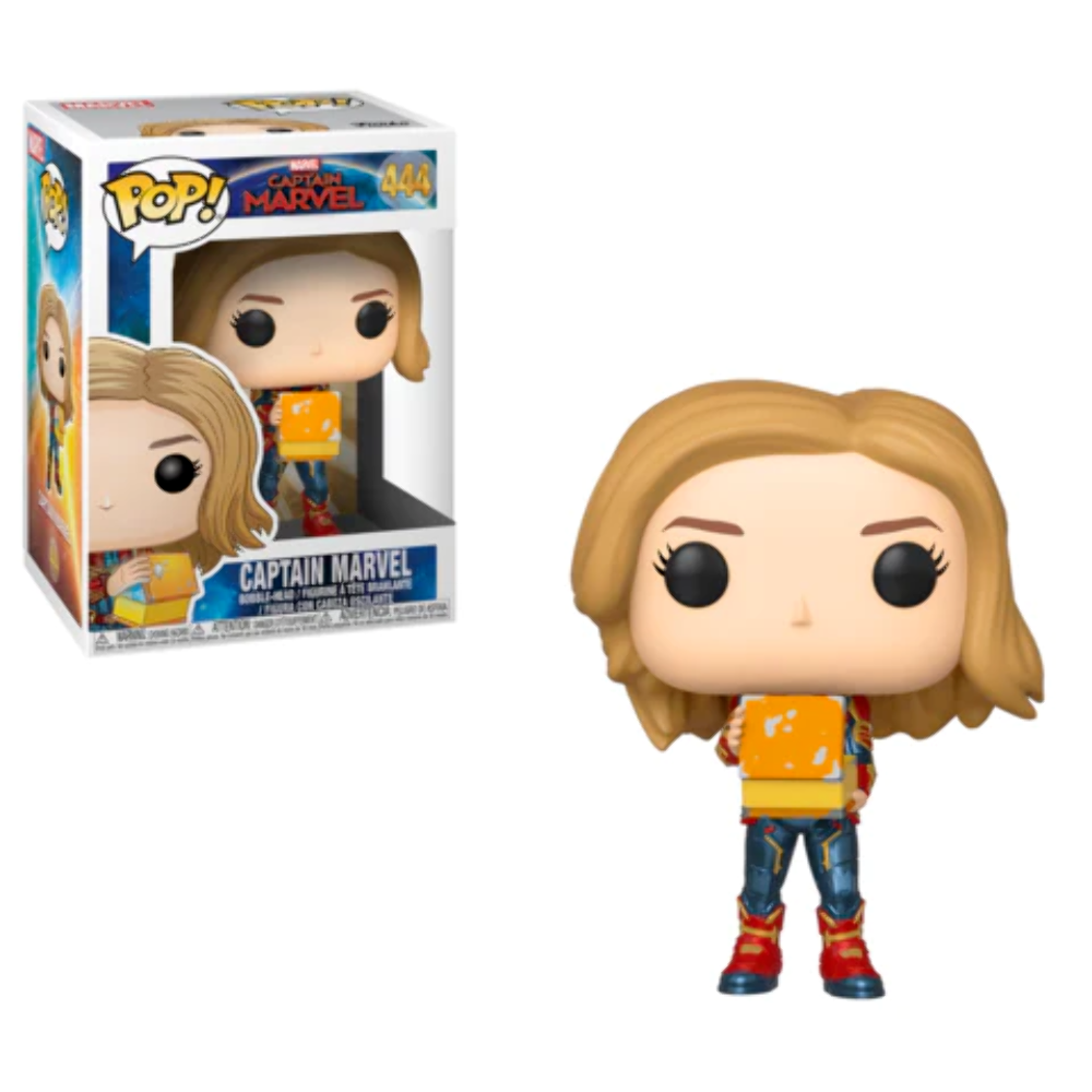 Captain marvel with tesseract gitd