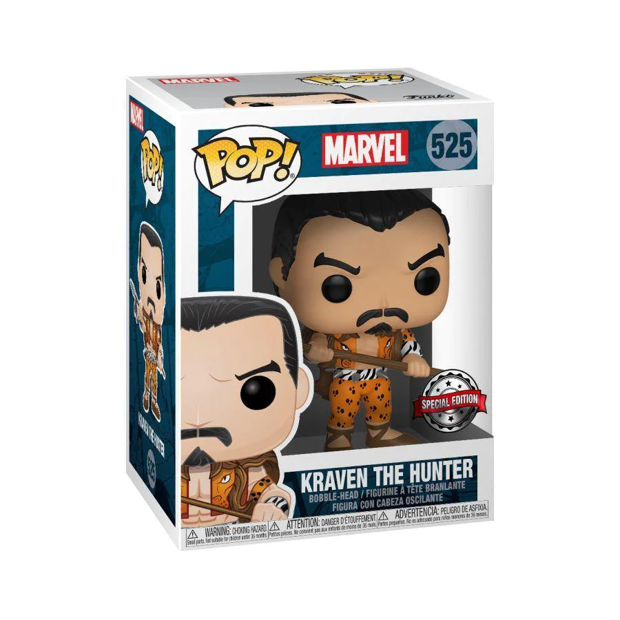 Kraven the Hunter in exclusive