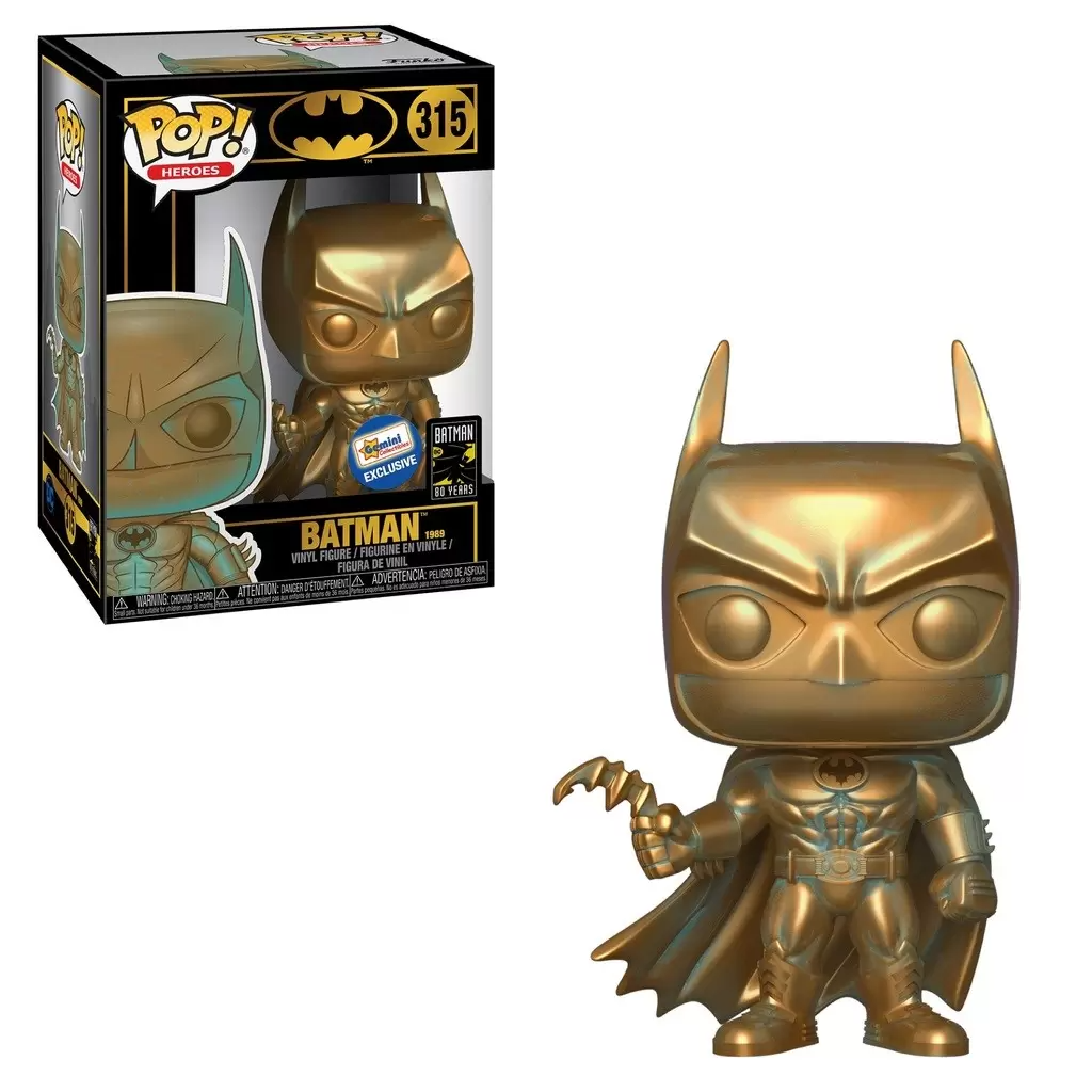 Batman 80th Anniversary Patina int exc