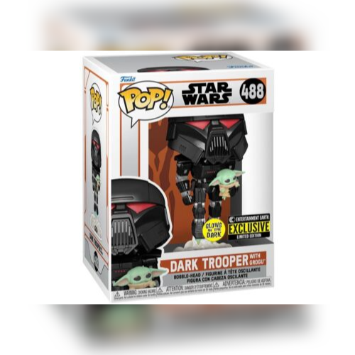 Dark Trooper gitd with grogu ee exc