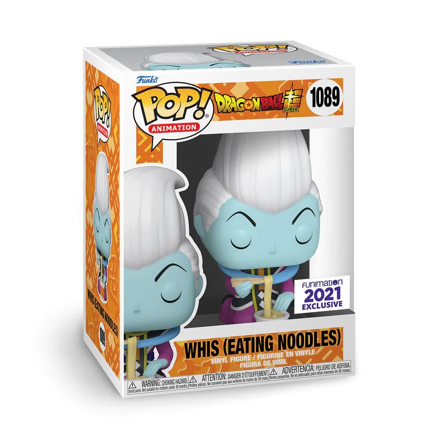 Whis (eating noodles) Funimation 2021 Exclusive