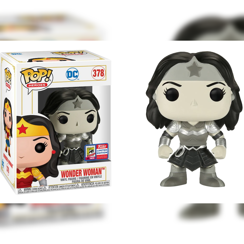 Wonder Woman metallic black and white 2021 con exc 3k pieces