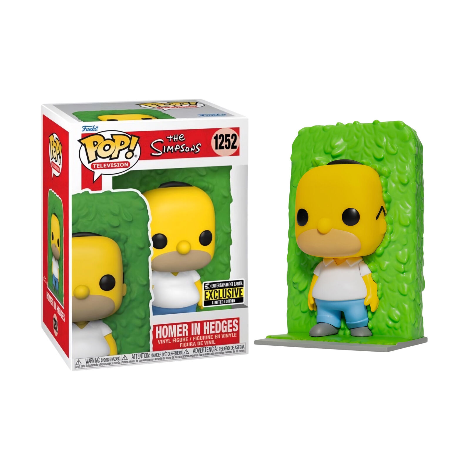 Homer In Hedges Entertainment Earth Exclusive
